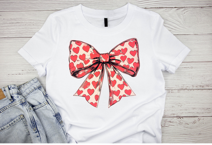 Valentines Big Coquette Bow Sweatshirt, Coquette Girls Sweatshirt, Girly gift, Gift for her, Perfect gift, Grafic Tee, Big Bow